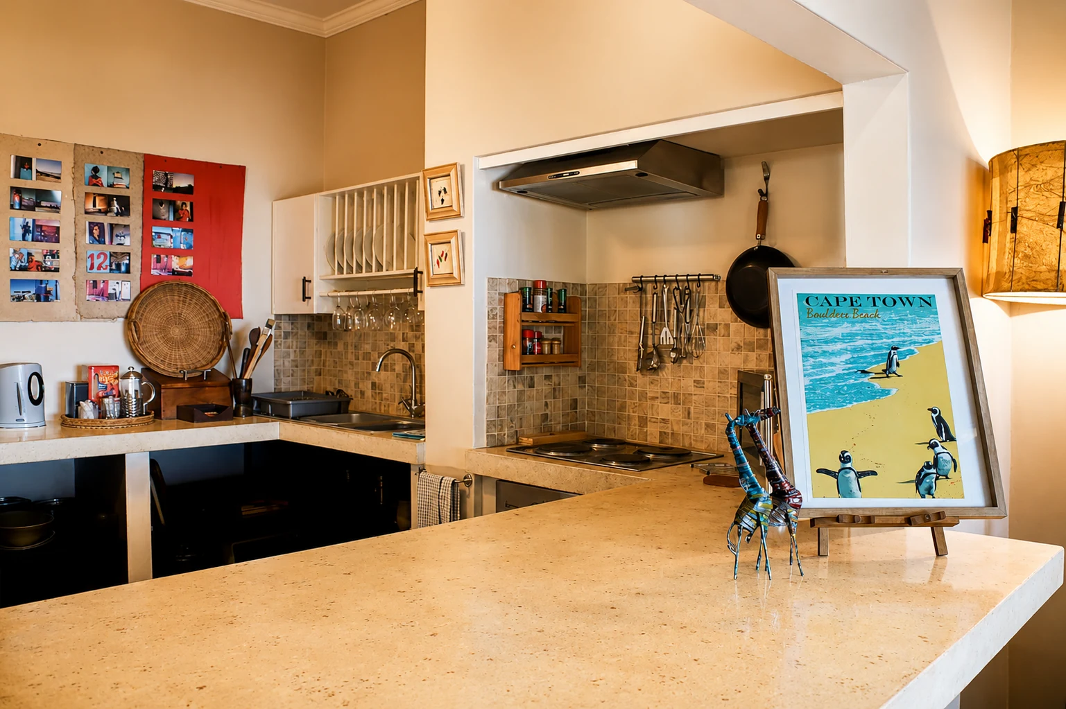 Self-catering kitchen at Chiduku Upstairs