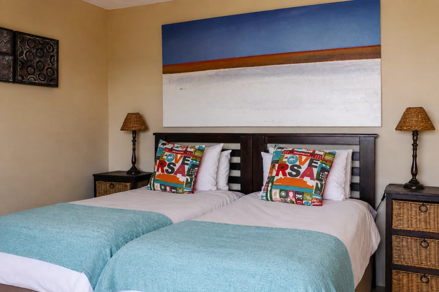 Comfortable bedroom at Chiduku Downstairs
