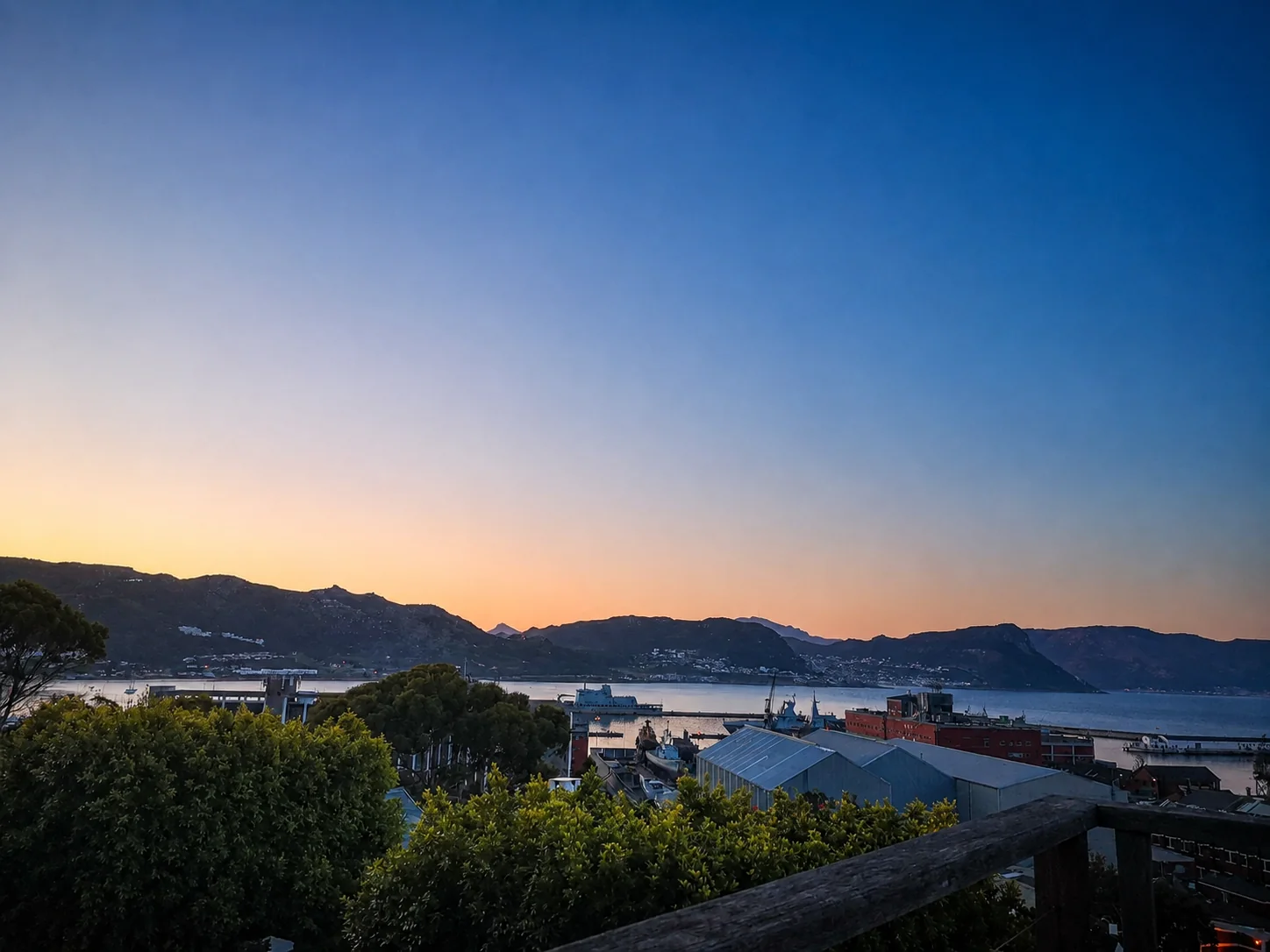 Sunset view from Chiduku